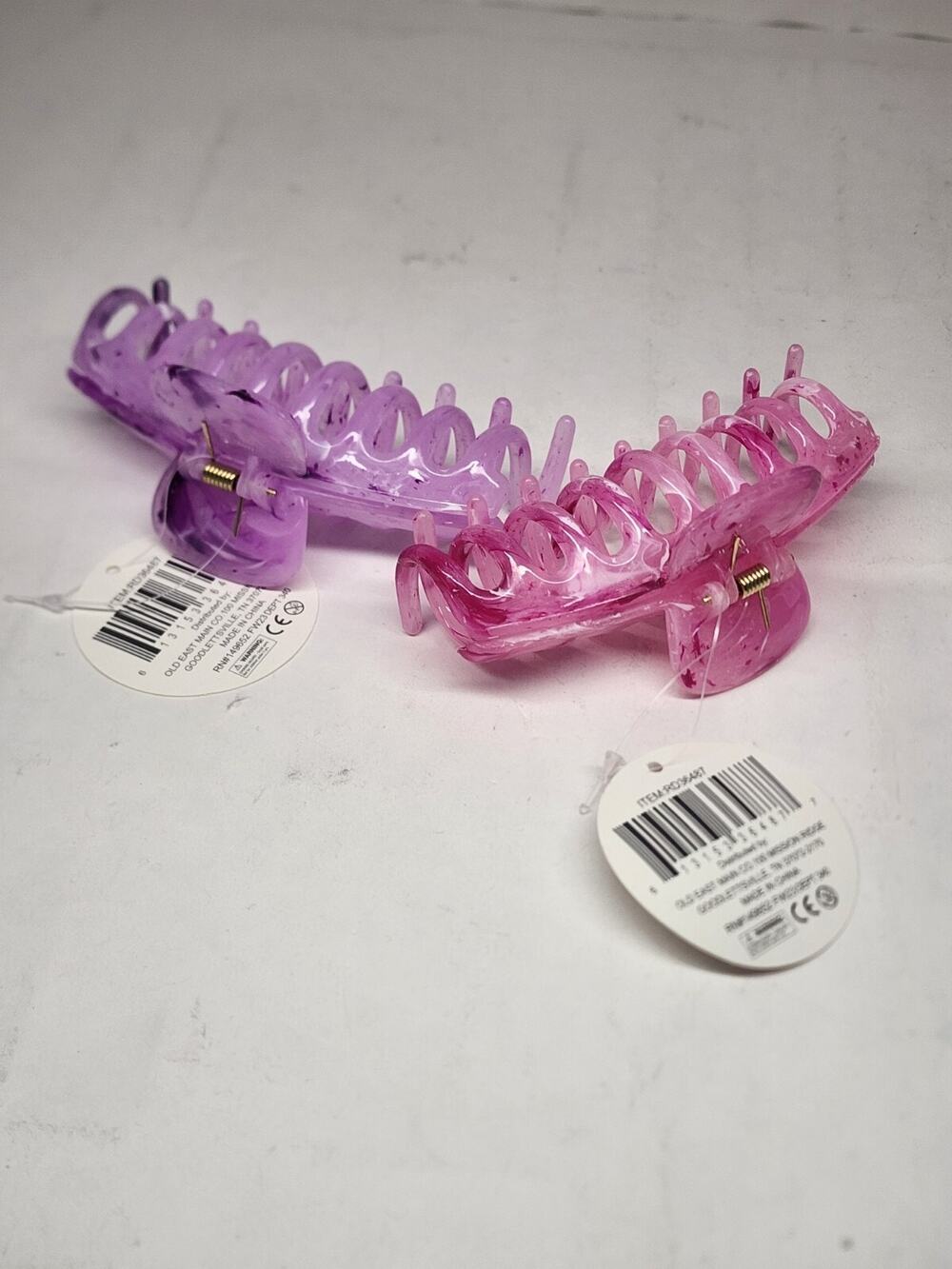 Large Hair Claw Clips for Women, Thin Thick Hair, Strong Hold 4 Inch 2 Pack